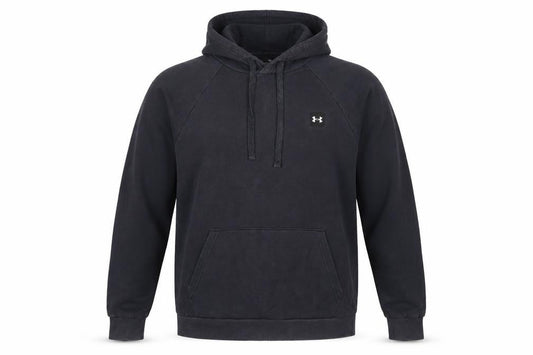 Under Armour Men's Black Pullover Hoodie M Sports Fleece