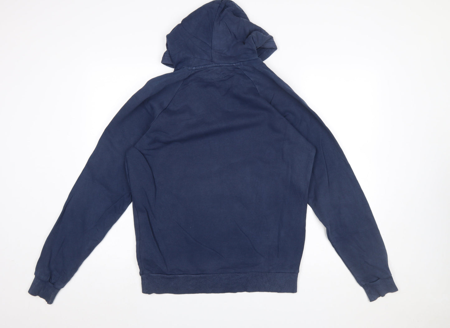 Under Armour Men's Blue Pullover Hoodie Small Cotton Blend