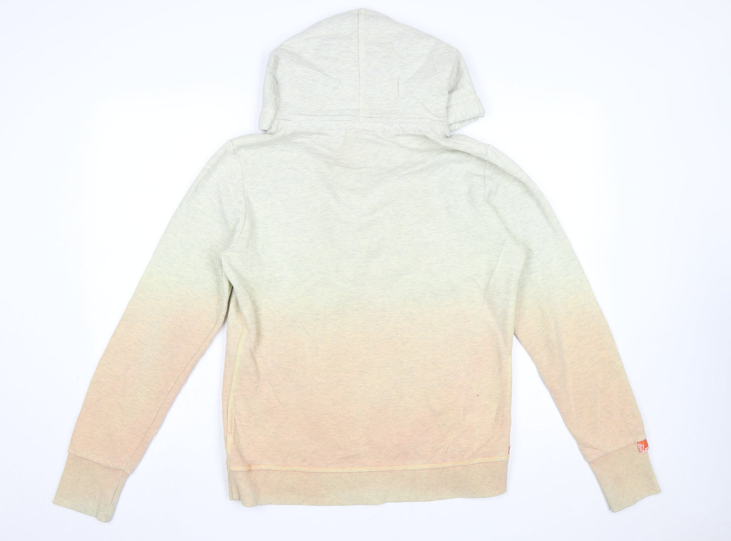 Superdry Orange Label Women's Beige Pullover Hoodie L