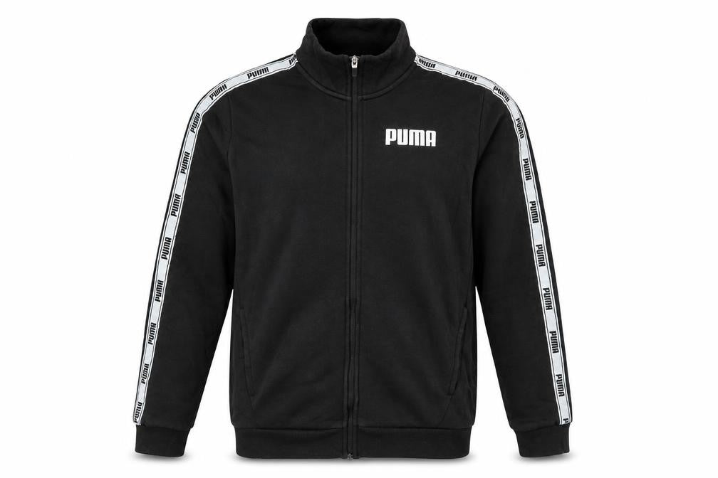 PUMA Men's Black Full Zip Sweatshirt Jacket Size M Regular Fit