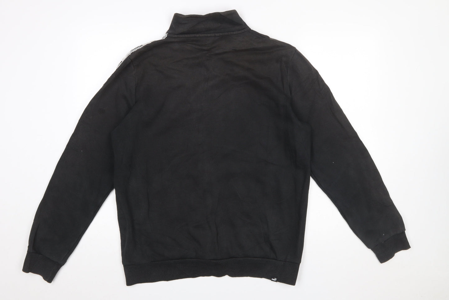 PUMA Men's Black Full Zip Sweatshirt Jacket Size M Regular Fit