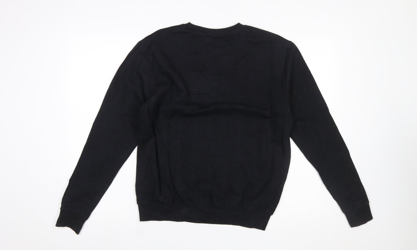 Disney Women’s Black Mickey Mouse Cotton Sweatshirt Size 8