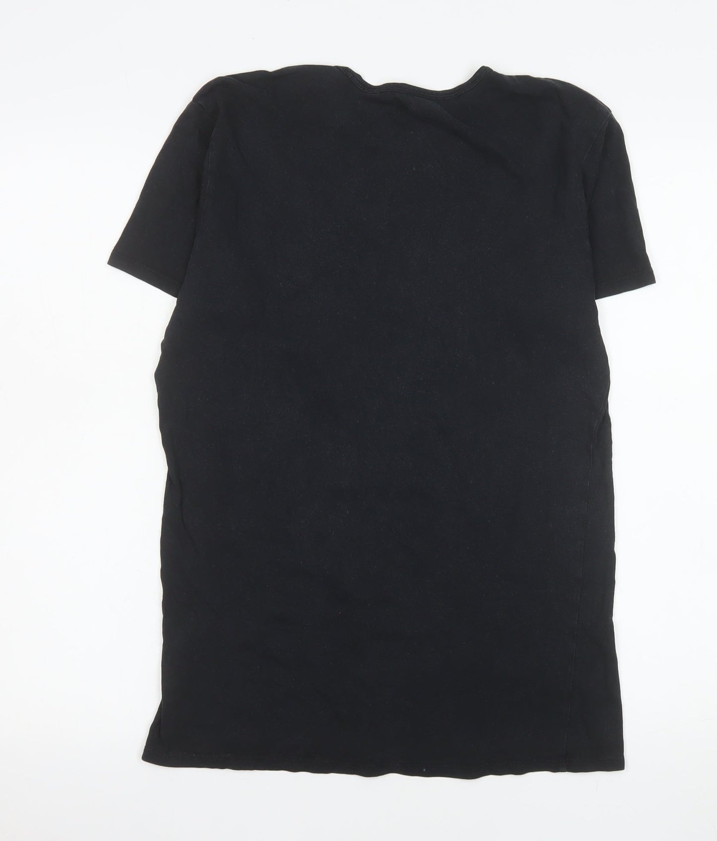 Puma Men's Black Small Short Sleeve Crew Neck Cotton T-Shirt
