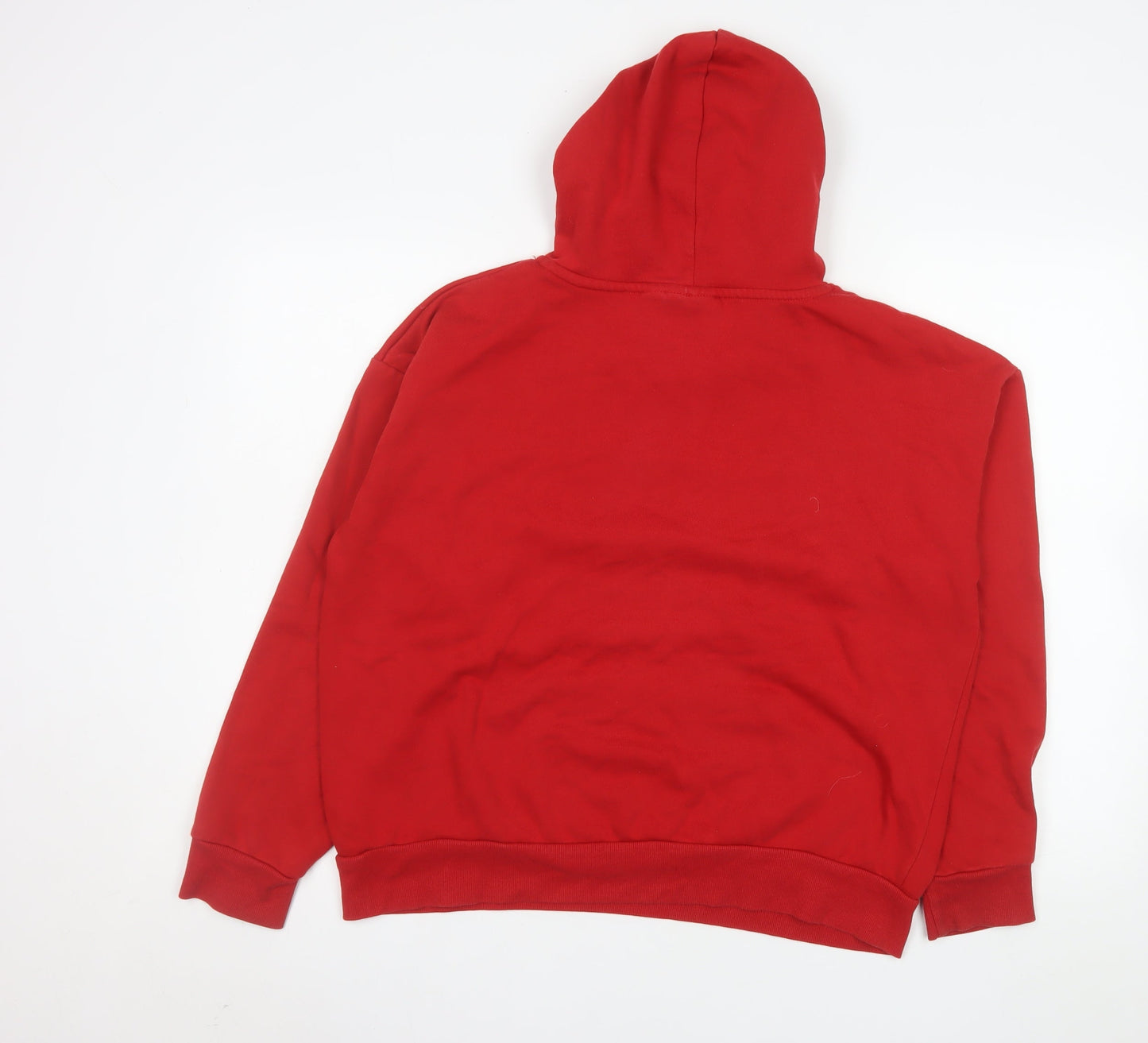 Stranger Things Red Hoodie Women M Pullover Netflix Graphic Sweatshirt