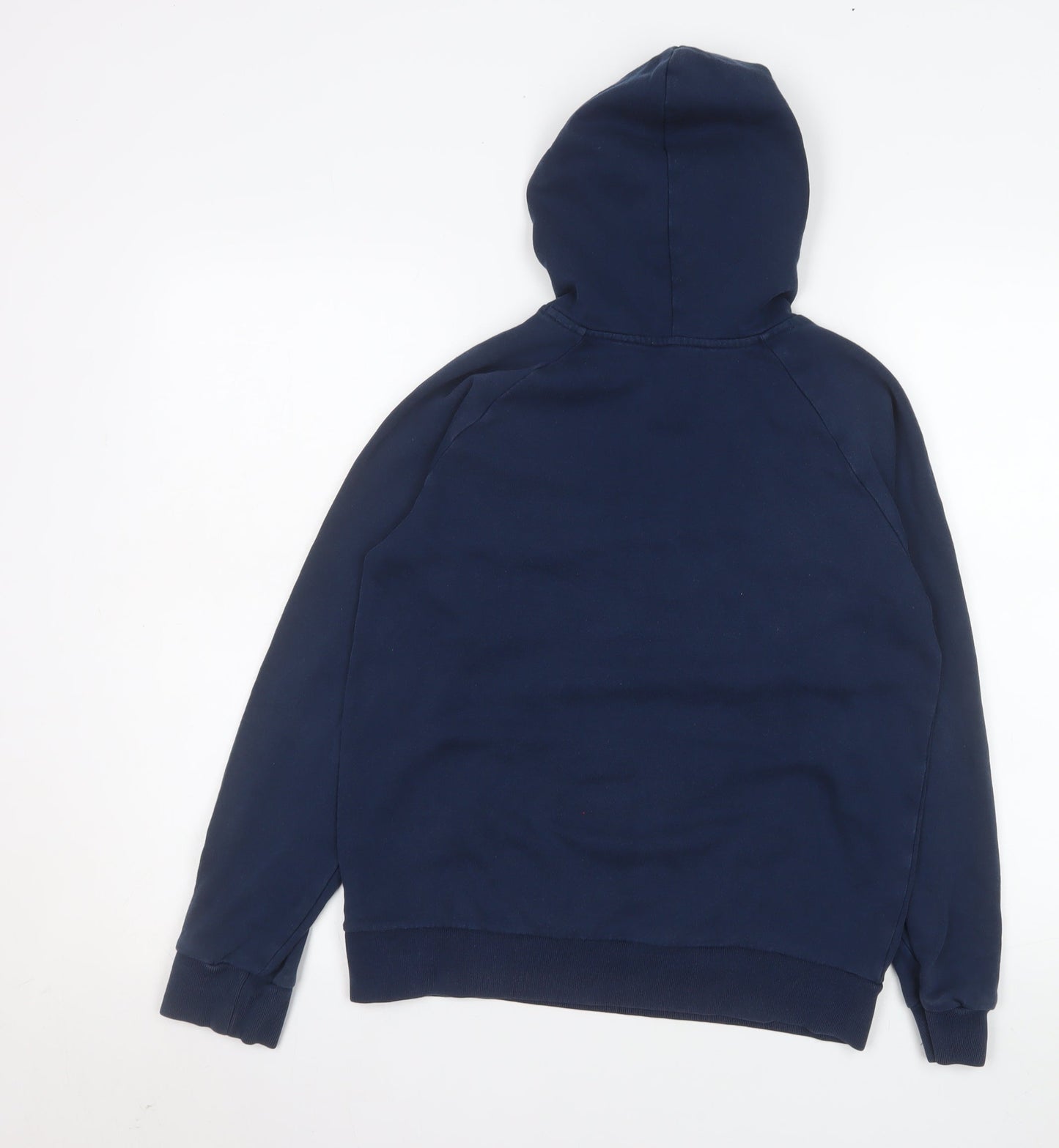 Under Armour Boys Blue Hoodie 13-14 Years Pullover Fleece ColdGear