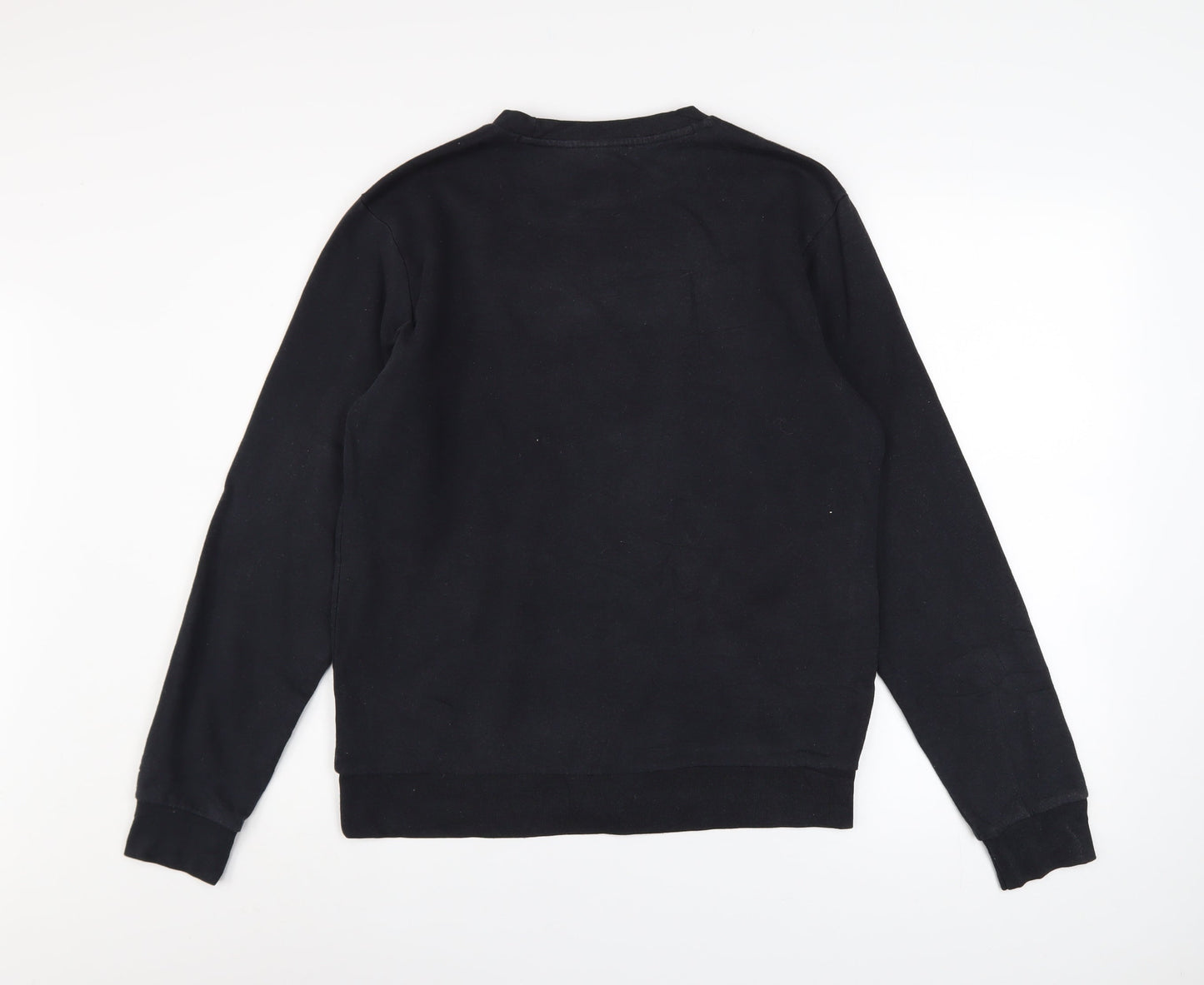 Champion Boys Black Pullover Sweatshirt 15-16 Years Logo Fleece Crew Neck