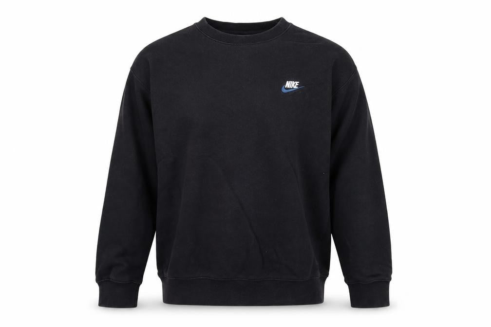 Nike Men's Black Crew Neck Pullover Sweatshirt M