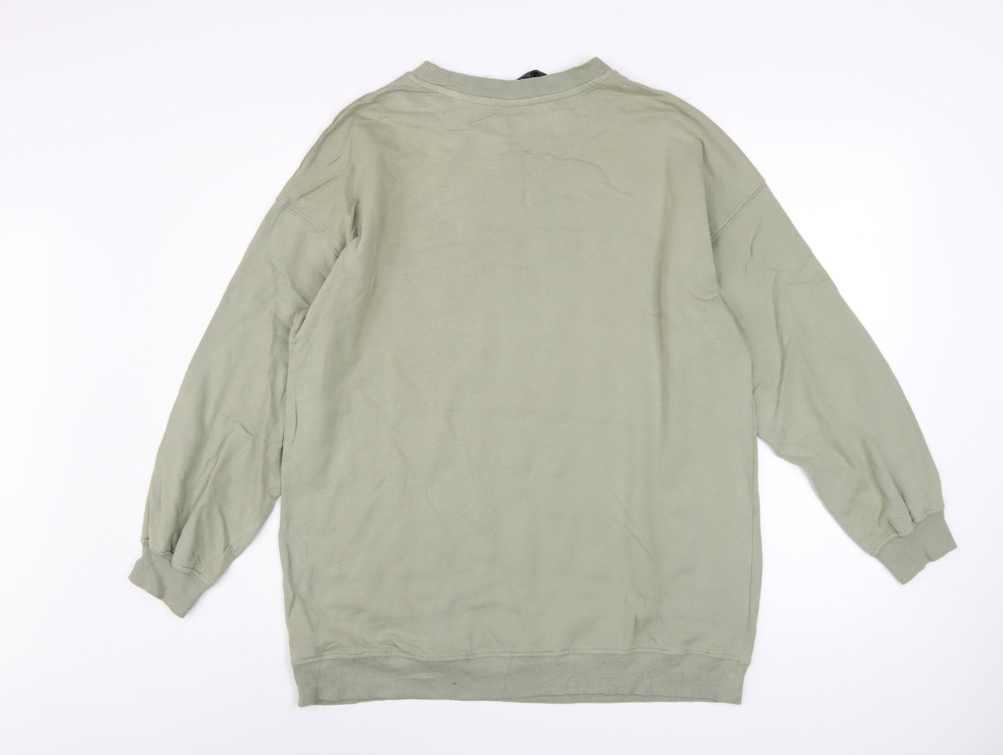 H&M Women’s Green Bambi Sweatshirt - Size Small Cotton Pullover
