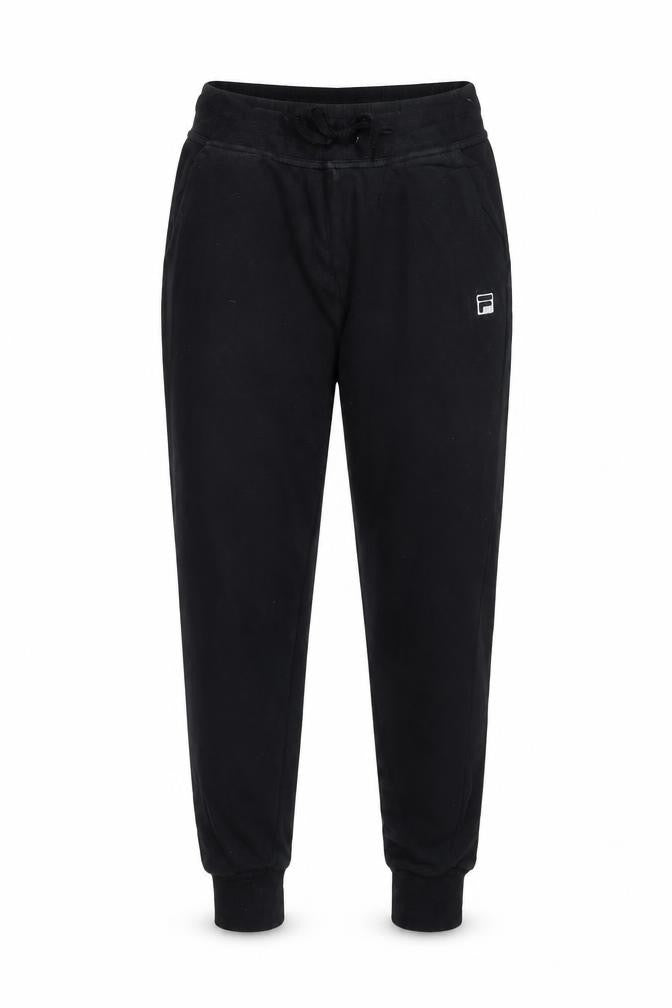 Fila Men's Black Small Jogger Sweatpants Cotton Blend