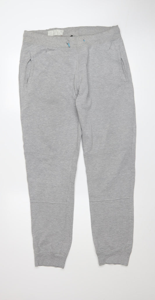 Umbro Men’s Grey Jogger Sweatpants L Lightweight Activewear