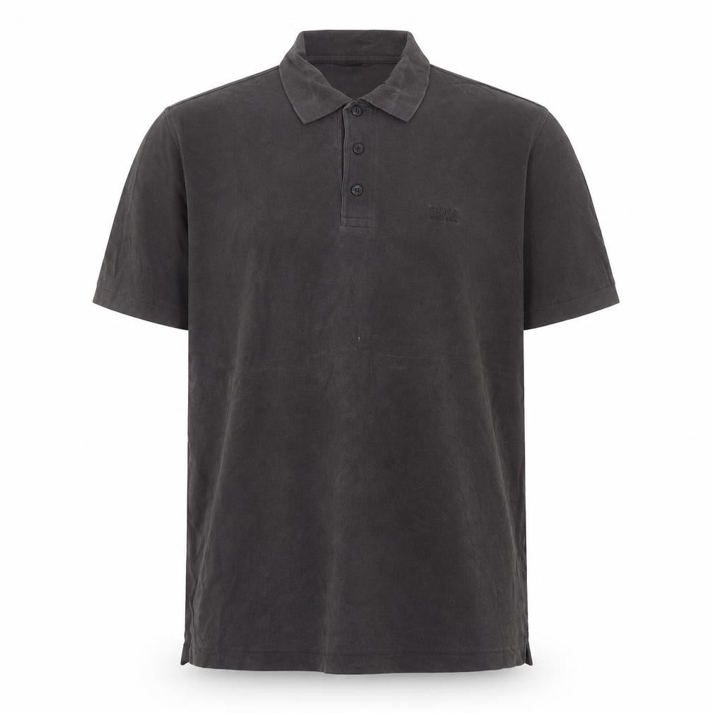 Hugo Boss Men's Brown Pima Cotton XL Polo Shirt