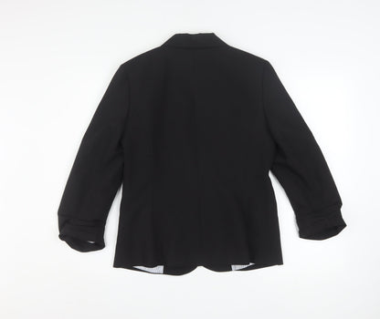 Close-up detail of Atmosphere Women Black, size 12, Single-Breasted Blazer Jacket