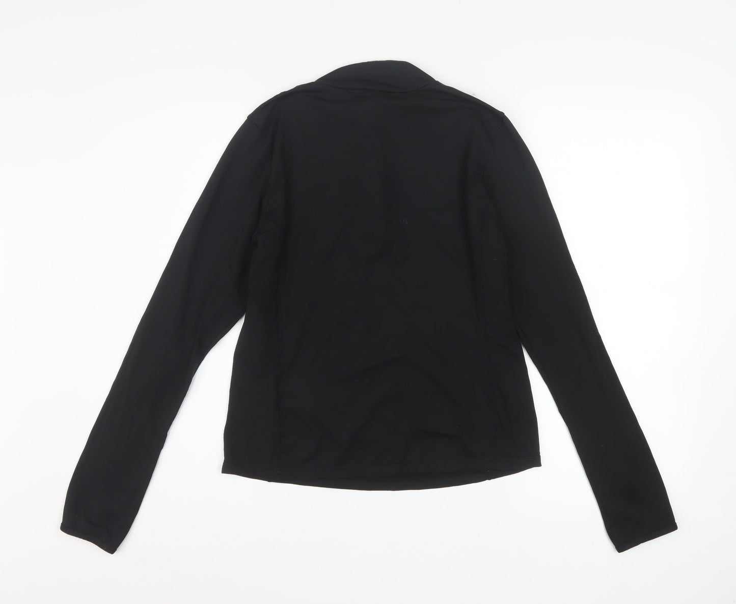 Ellesse Women's Black 1/2 Zip Long Sleeve Pullover Sweatshirt Size 12