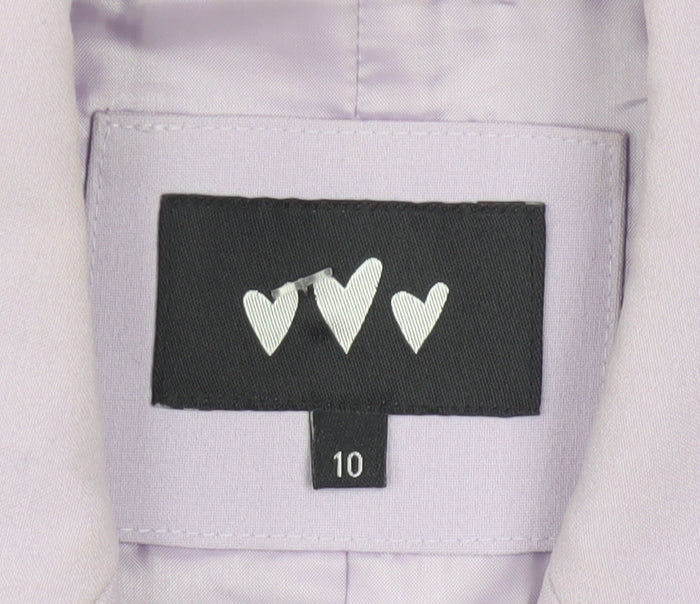 Marks and Spencer Women's Purple Blazer Size 10 Formal Jacket