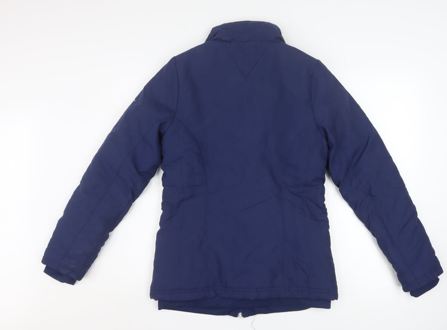 LA Gear Women's Blue Puffer Jacket Size 8 Mid-Length Winter Coat