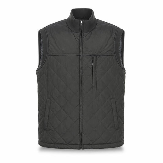 Greenwoods Mens Khaki Quilted Waistcoat Size M Zip Padded Gilet