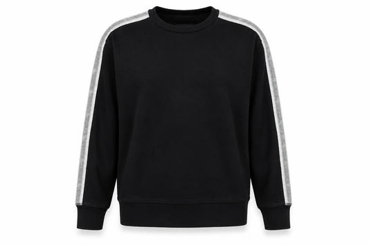 Diesel Womens Black Lounge Sweatshirt Cotton Blend Size M