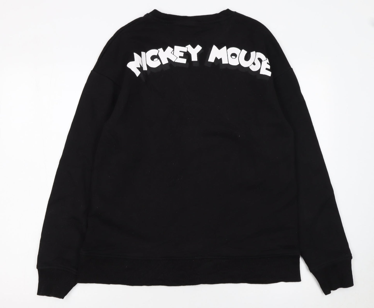 Jack & Jones Men’s Black Mickey Mouse Graphic Hoodie M