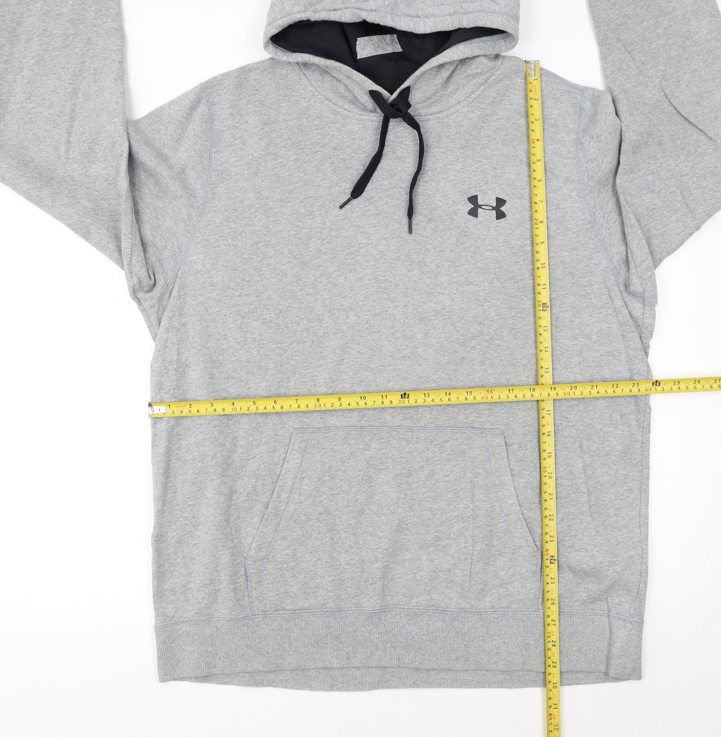 Under Armour Men's Grey XL Pullover Hoodie Loose Fit Sportswear