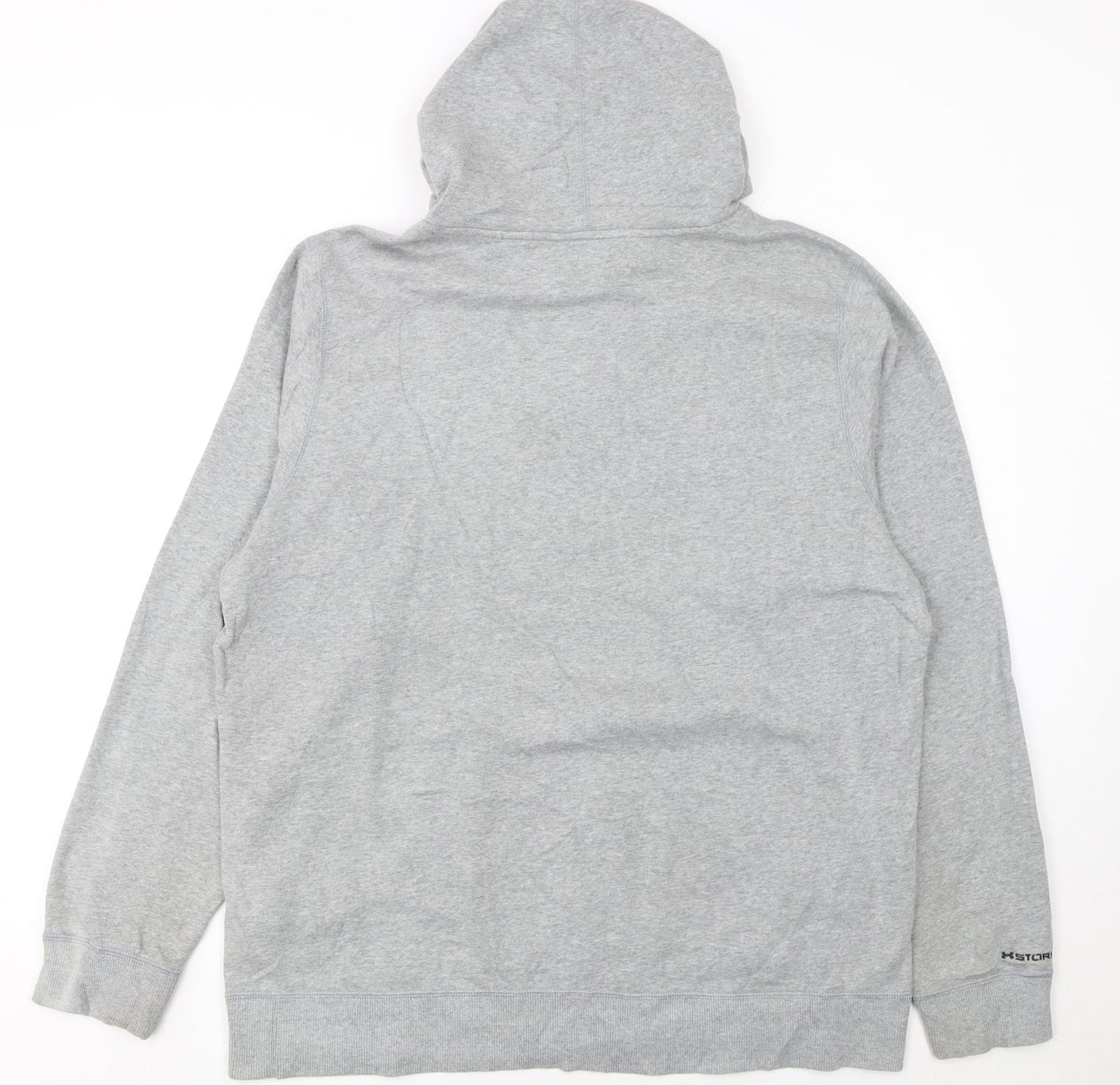 Under Armour Men's Grey XL Pullover Hoodie Loose Fit Sportswear