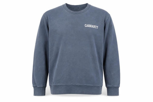 Carhartt Men's Blue Cotton Pullover Sweatshirt S