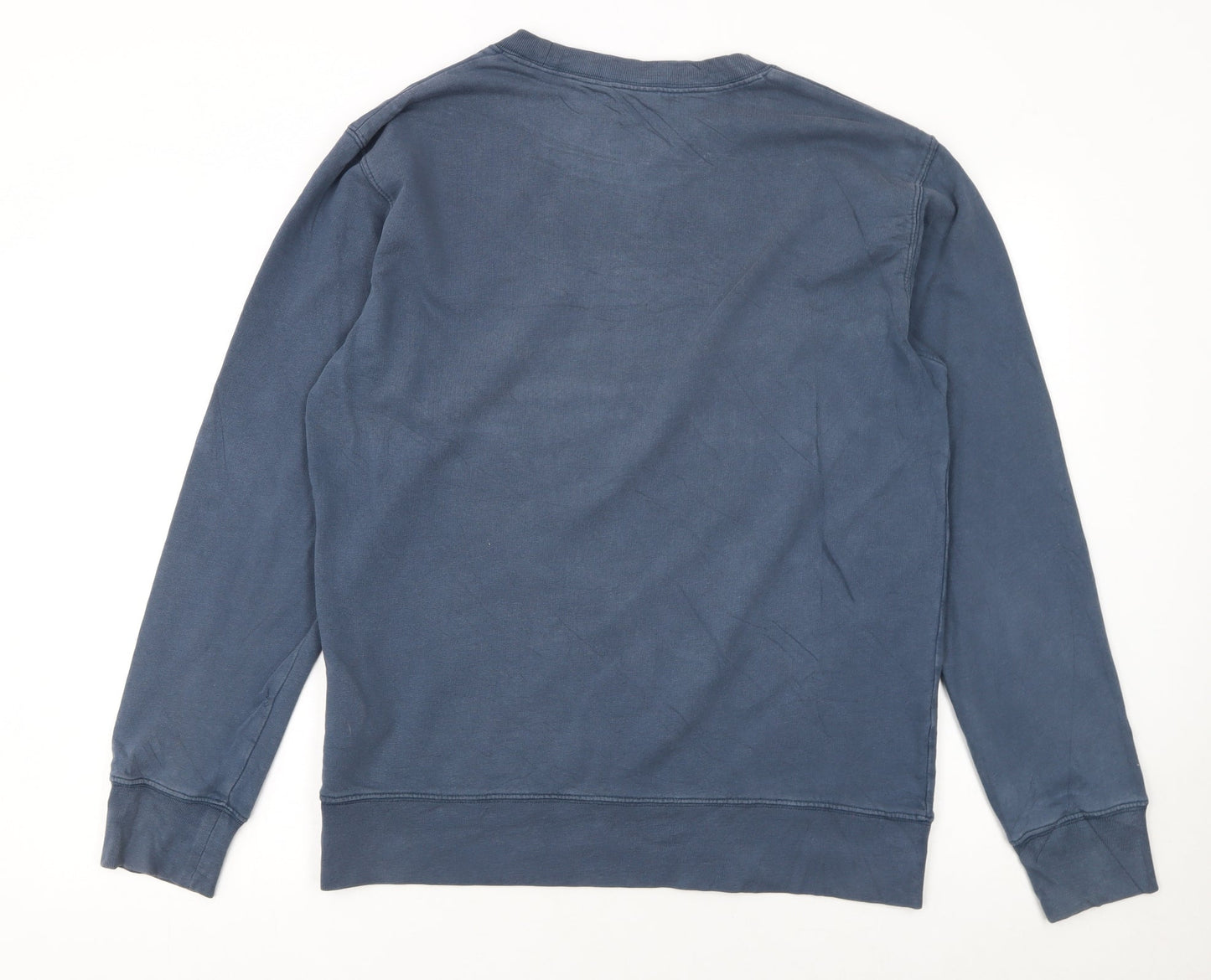 Carhartt Men's Blue Cotton Pullover Sweatshirt S