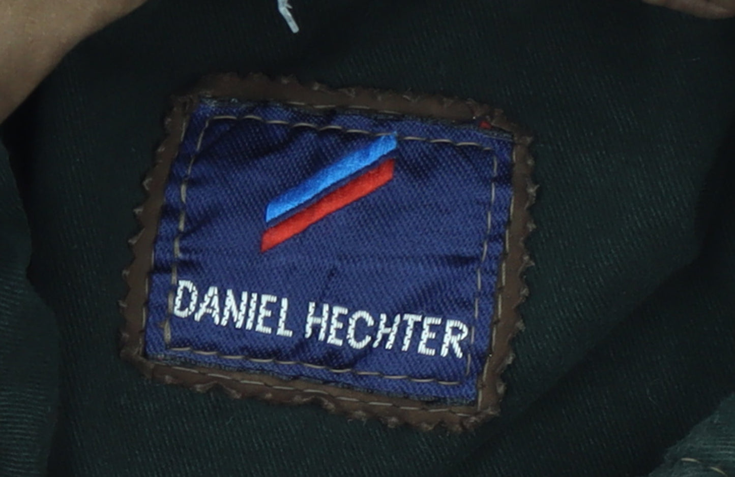 Daniel Hechter Men’s Green Brown Hunting Jacket Size 52 Regular Fit