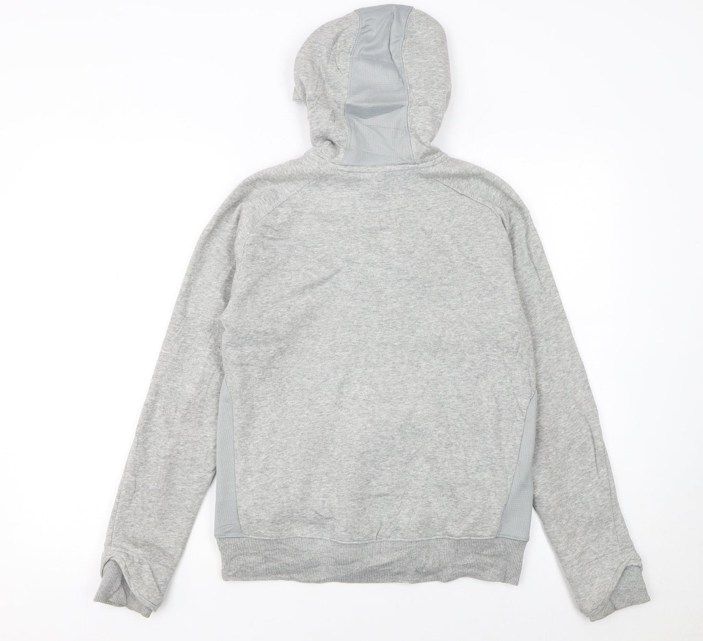 Umbro Women’s Grey Full Zip Hoodie Size 14 Cotton Blend Sportswear
