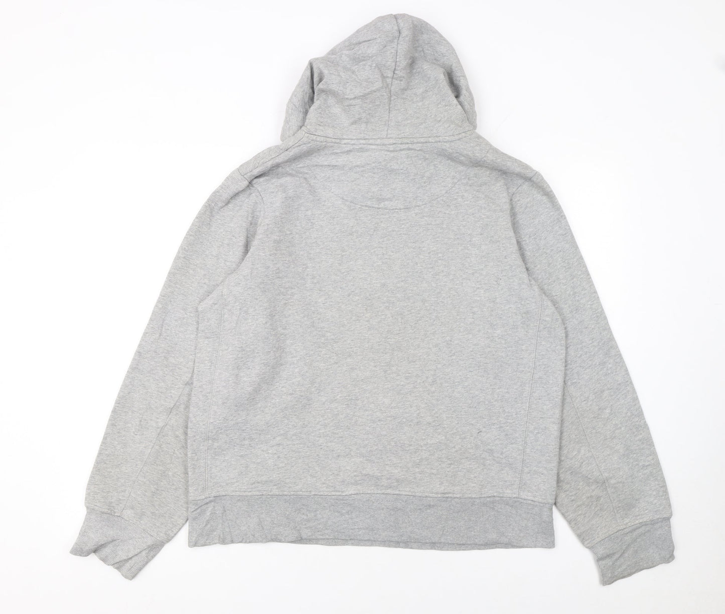 Canterbury Men's Grey Pullover Hoodie M Sports Embroidered Logo