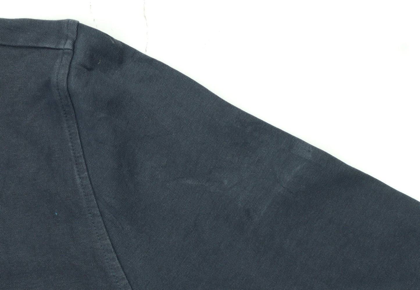 Calvin Klein Men's Blue Quarter Zip Sweatshirt Size L Regular Fit