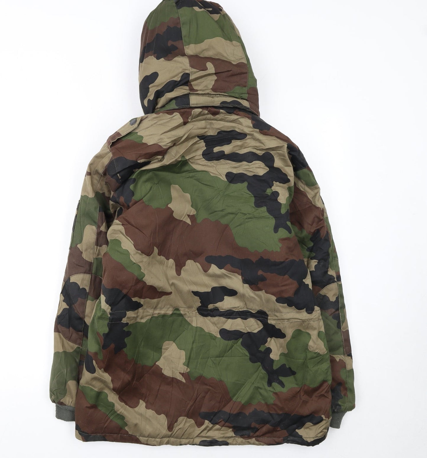 Dubon Boys Camouflage Parka Coat 14 Years Hooded Lined Winter Jacket