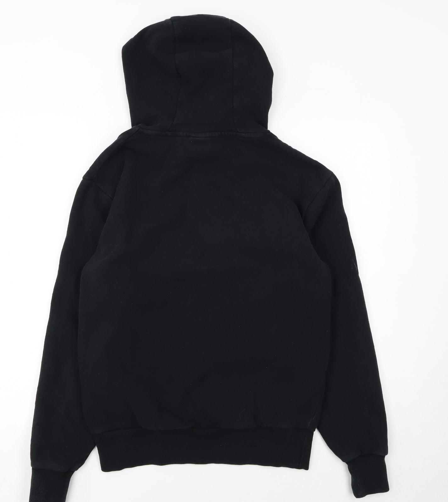 Ellesse Men's Black Pullover Hoodie Small Regular Fit with Logo Print