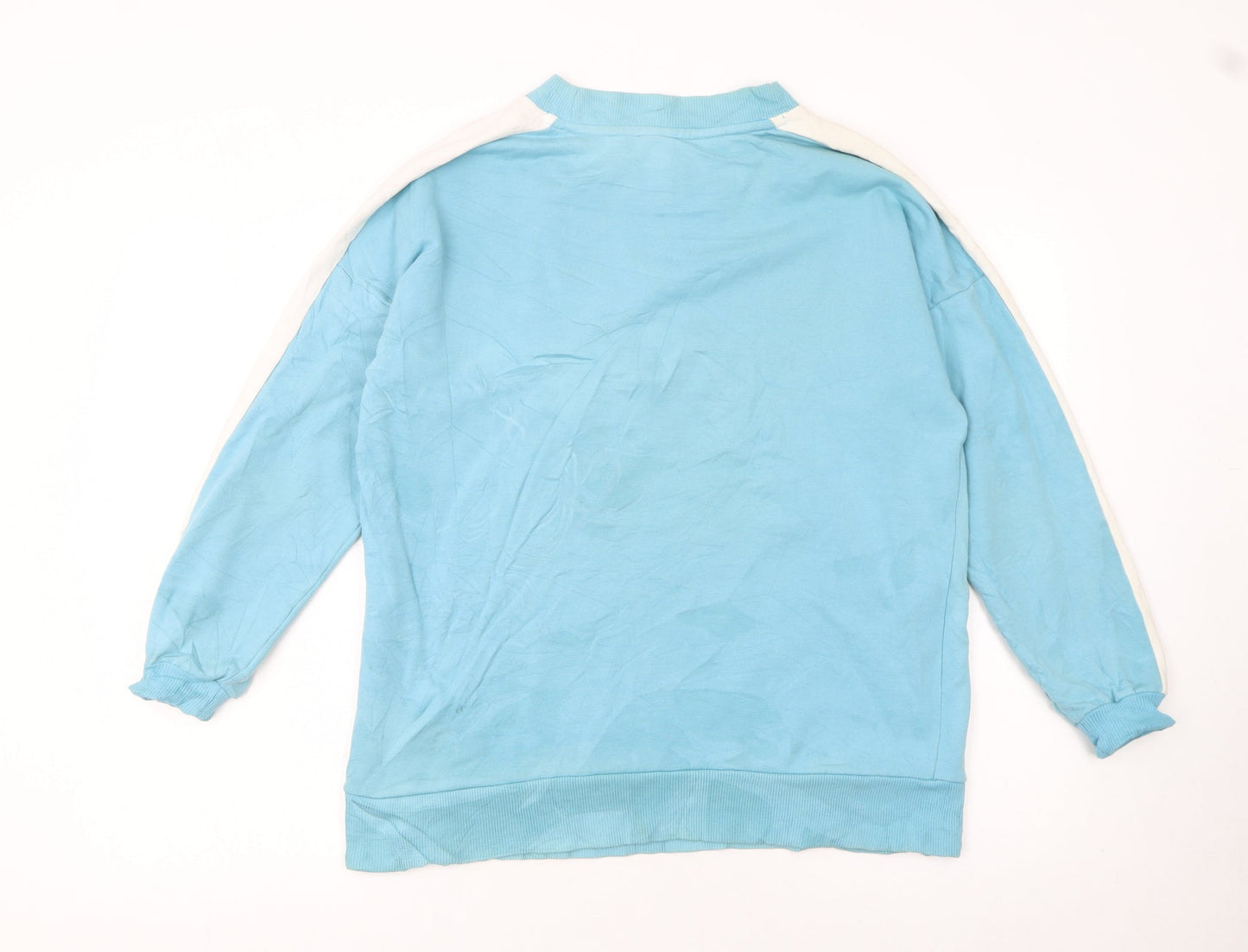 Puma Men’s Blue Crew Neck Pullover Sweatshirt Size S