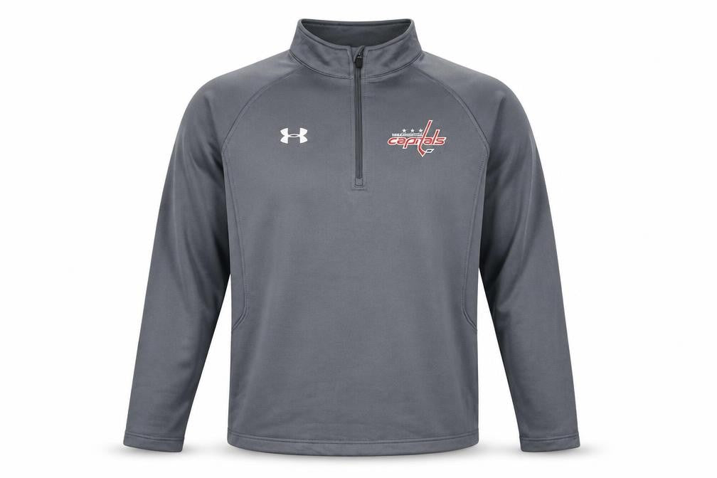 Under Armour Men’s Grey XL 1/4 Zip Loose Fit Pullover Sweatshirt