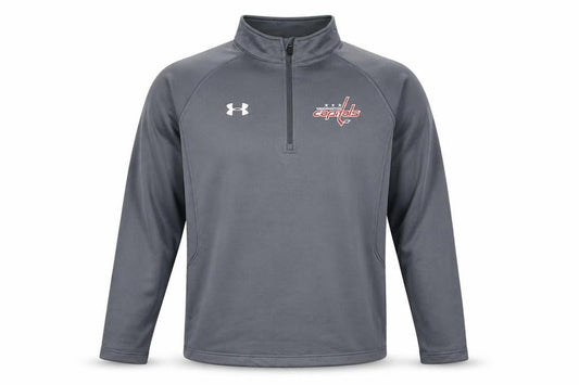 Under Armour Men’s Grey XL 1/4 Zip Loose Fit Pullover Sweatshirt