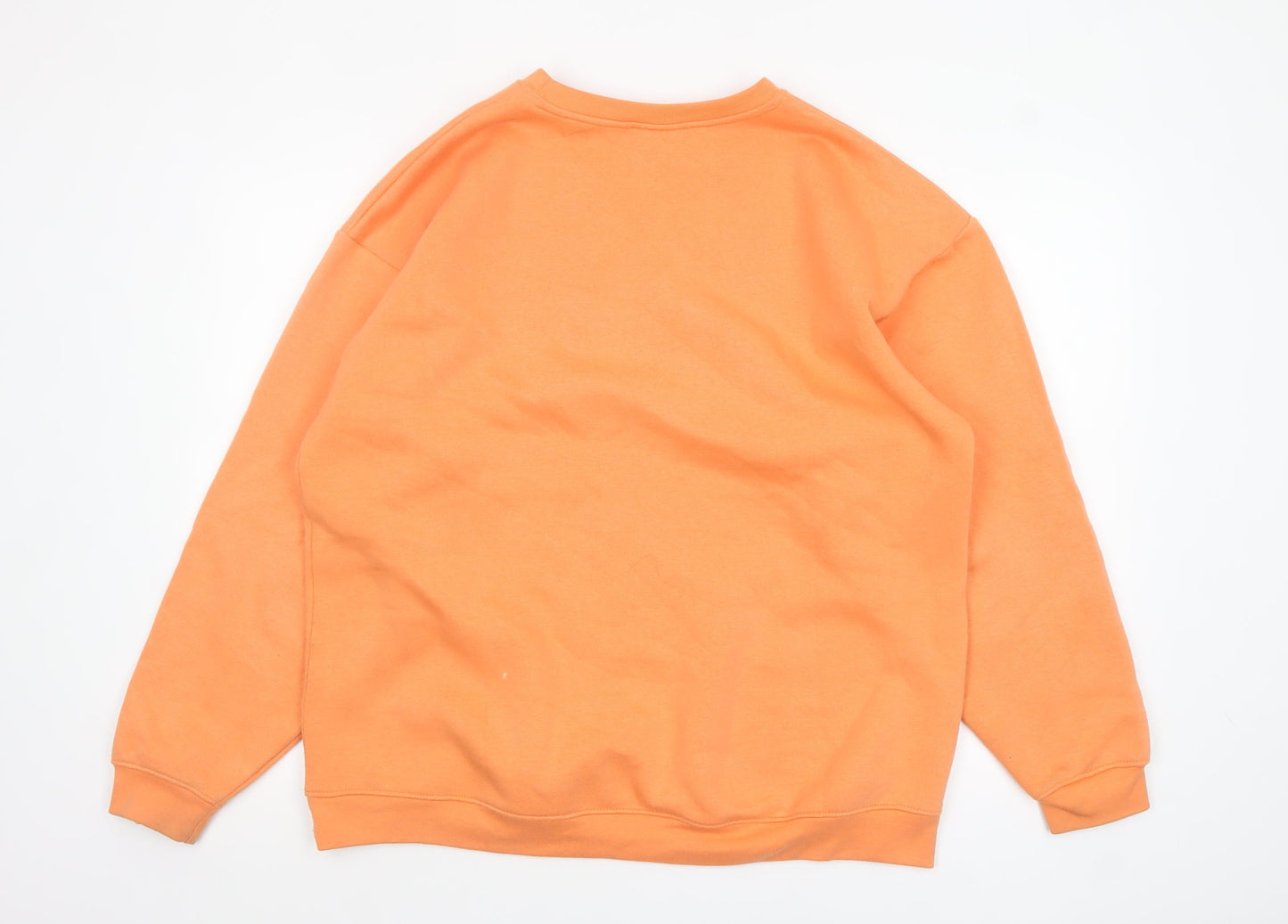 Daisy Street Women's Orange Los Angeles Graphic Sweatshirt Size 14