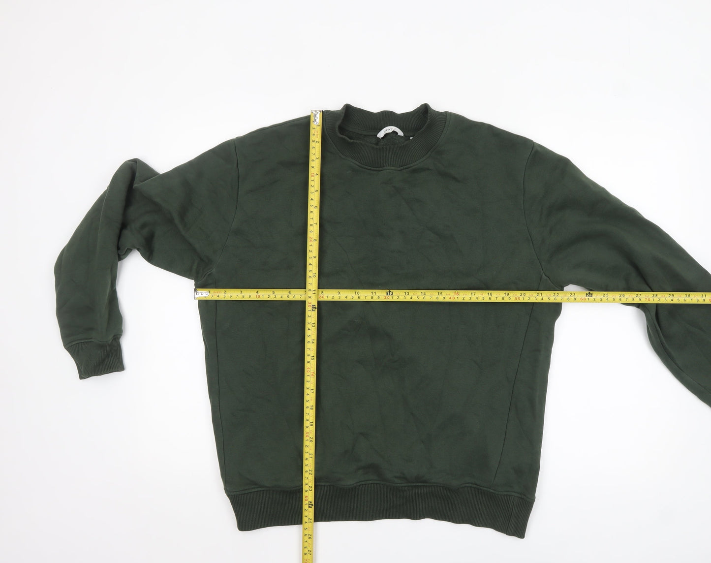 Next Men’s Green Crew Neck Pullover Sweatshirt Size M