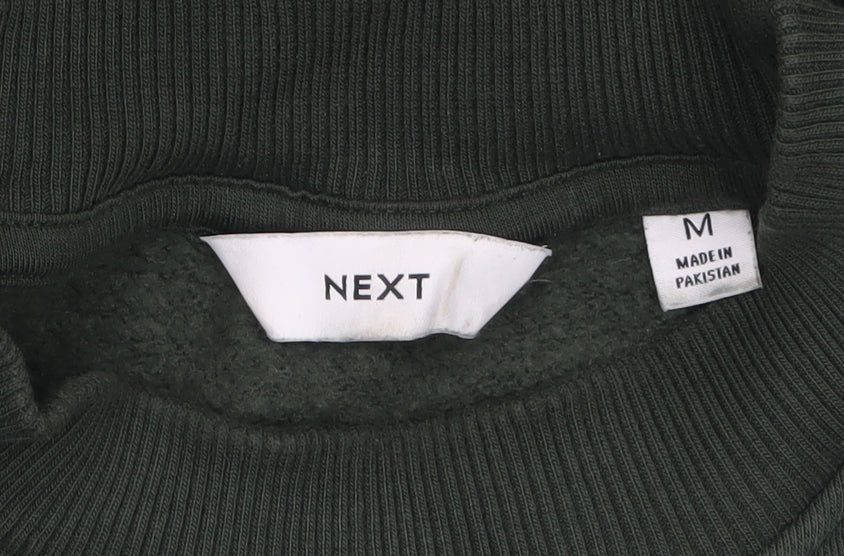 Next Men’s Green Crew Neck Pullover Sweatshirt Size M
