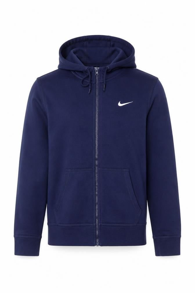 Nike Men's Blue Full Zip Hoodie Small Regular Fit Sportswear
