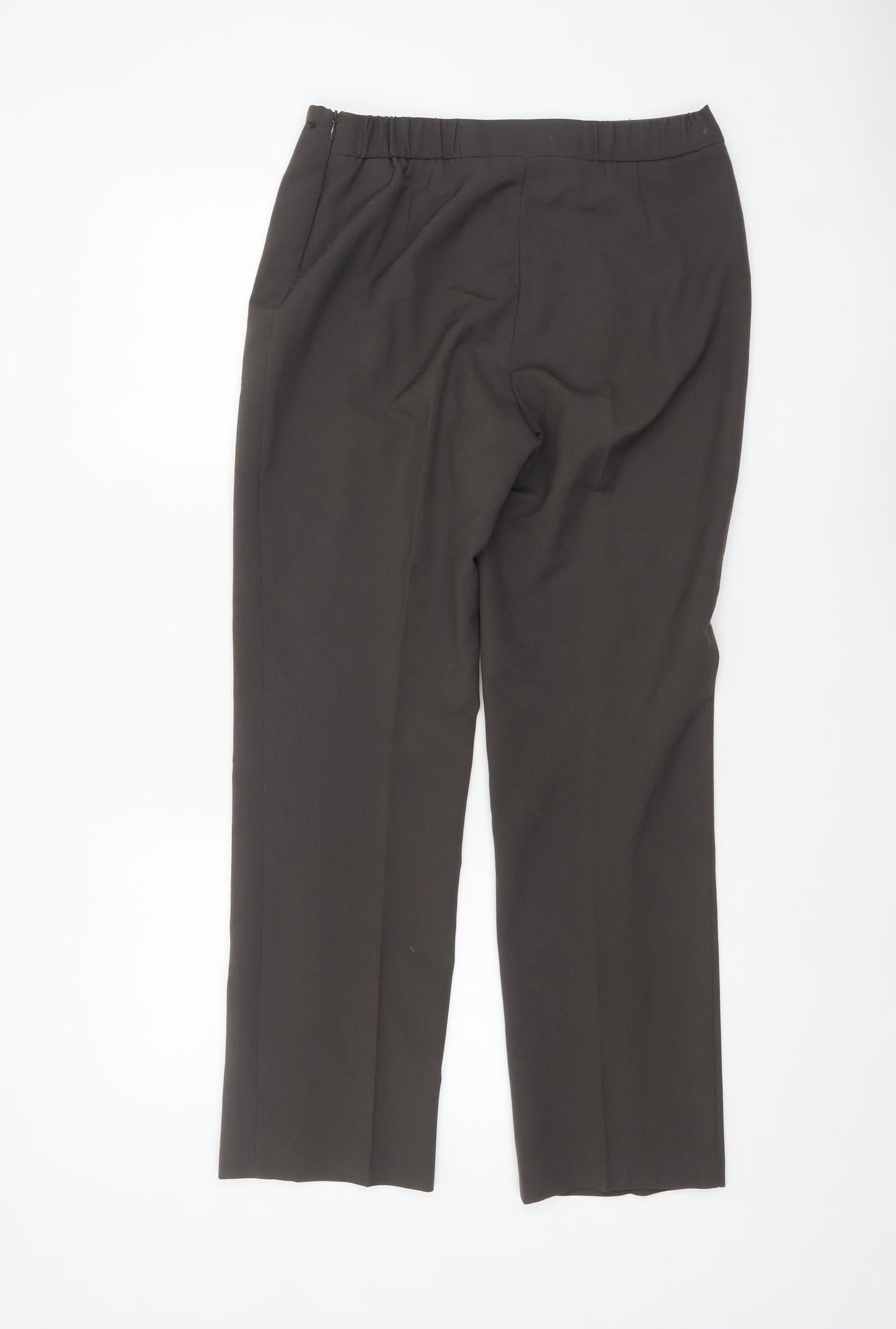 Marks and Spencer Women’s Brown Size 10 Straight Trousers