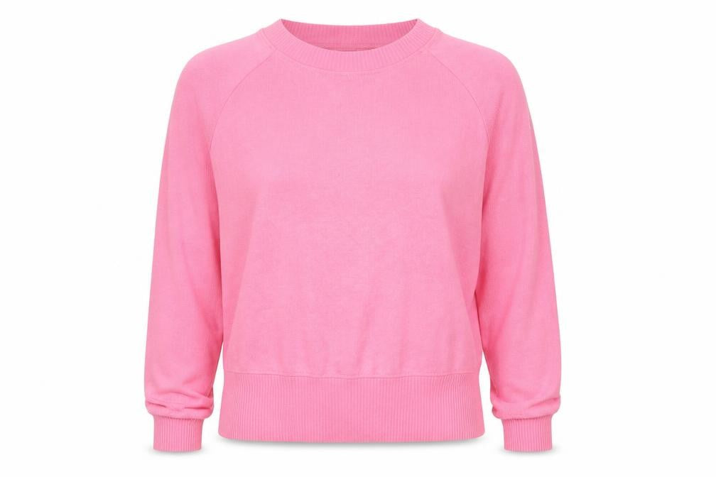 Next Womens Pink Crew Neck Pullover Jumper Size 10