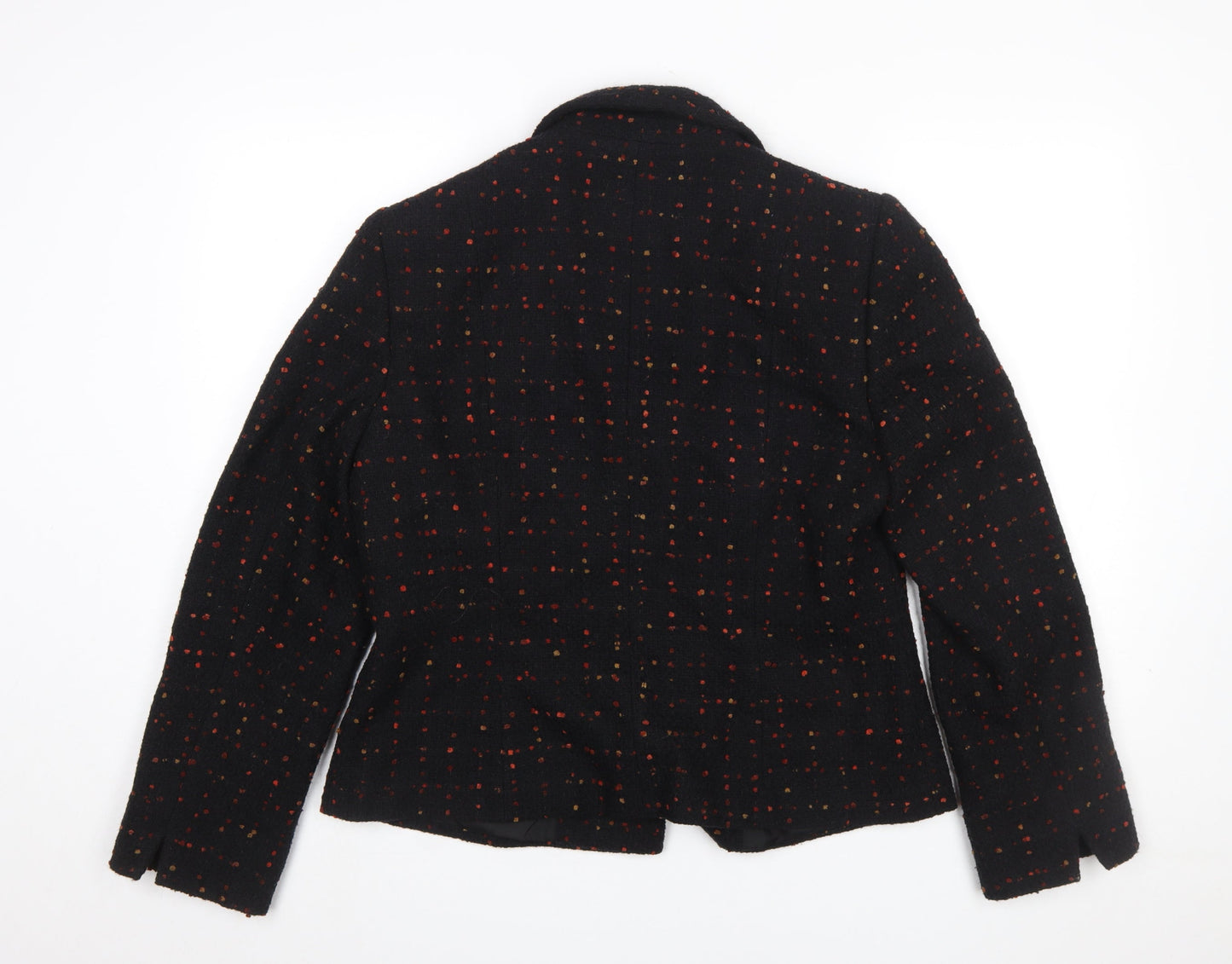 Alex & Co. Women’s Black Wool Blend Tweed Blazer Size 16