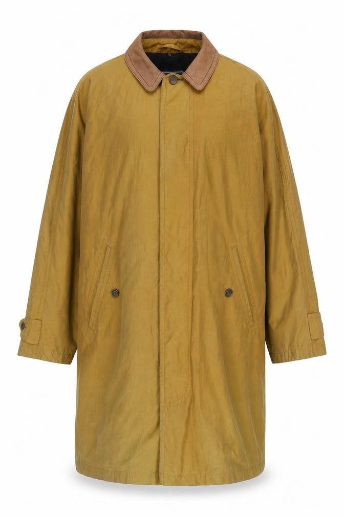 F.T.X Casuals Men’s Brown Cotton Overcoat UK 40 Regular Fit