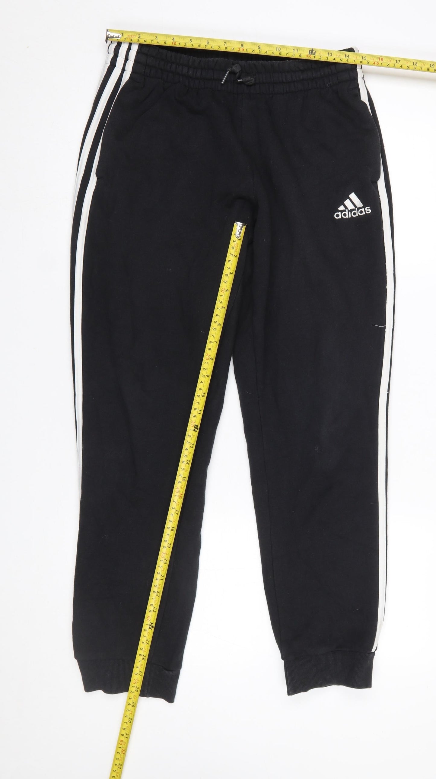 Adidas Men's Black Jogger Trousers M Regular Fit
