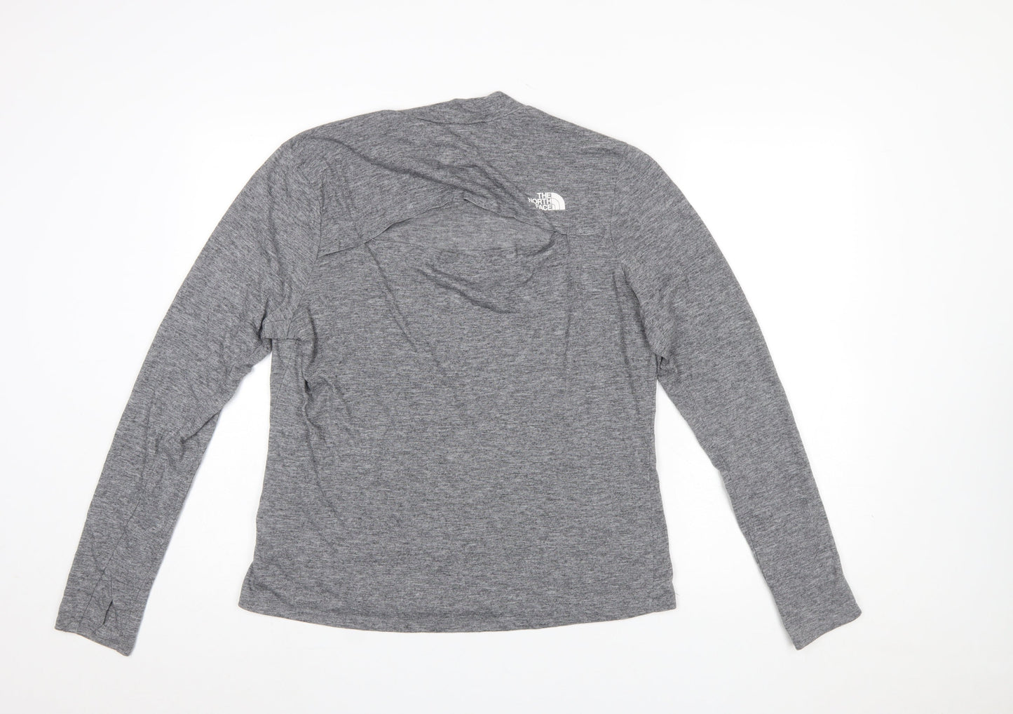 The North Face Womens Grey XL Long Sleeve Active T-Shirt
