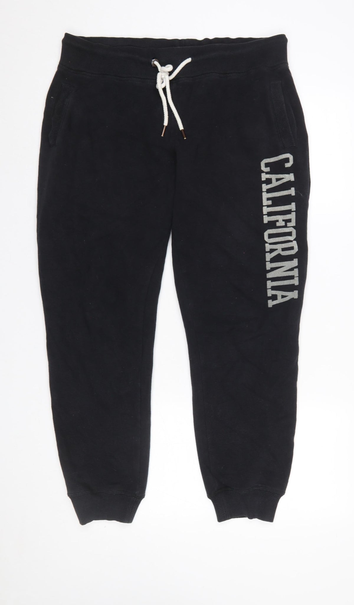 SoulCal & Co Women's Black XL Jogger Sweatpants with California Logo