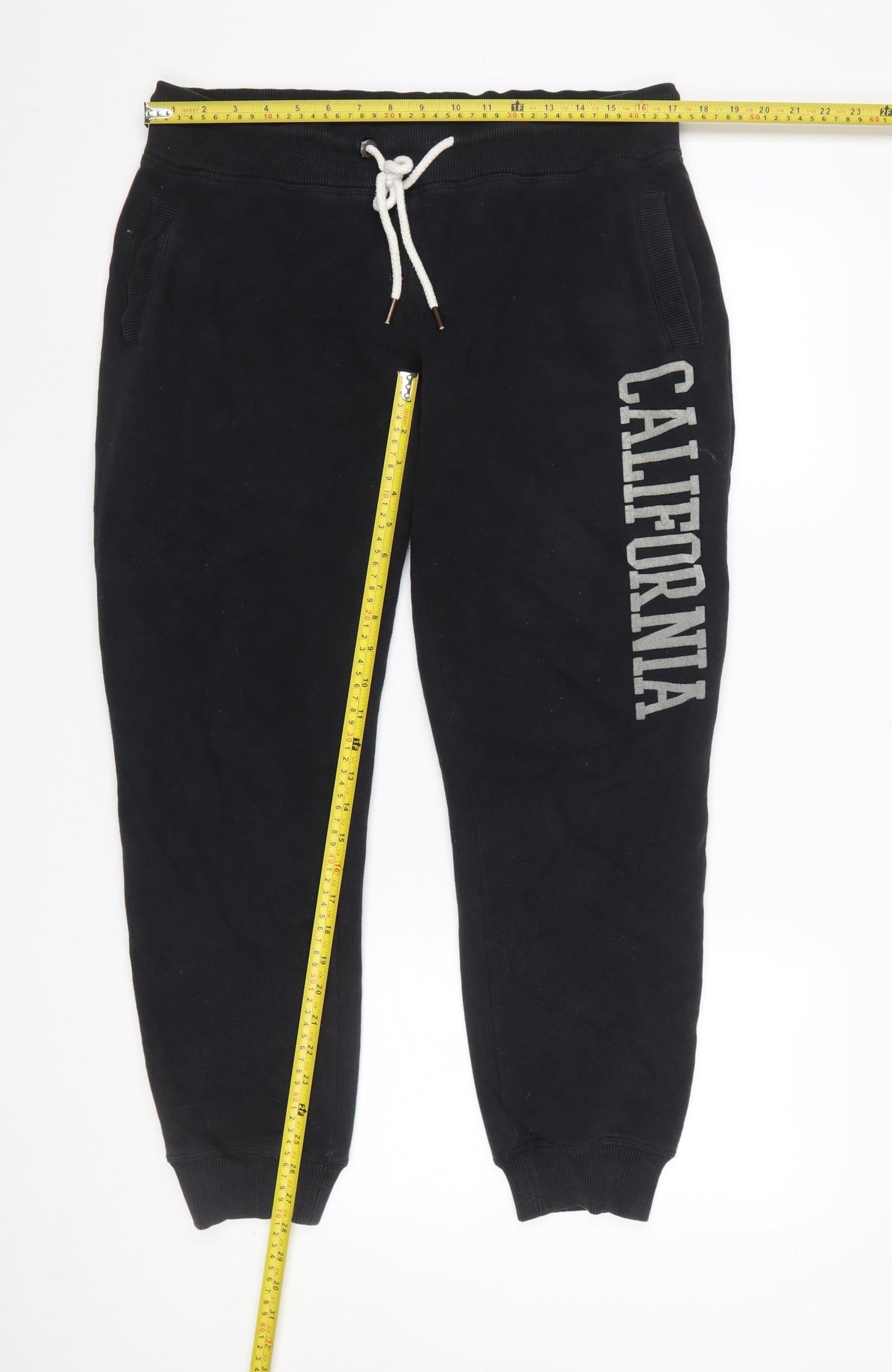 SoulCal & Co Women's Black XL Jogger Sweatpants with California Logo