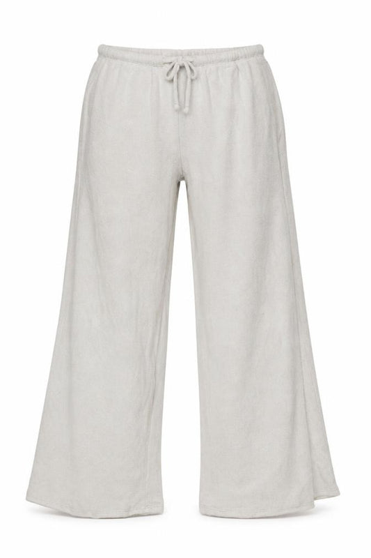 ASOS DESIGN Women’s Beige Wide-Leg Terry Sweatpants M