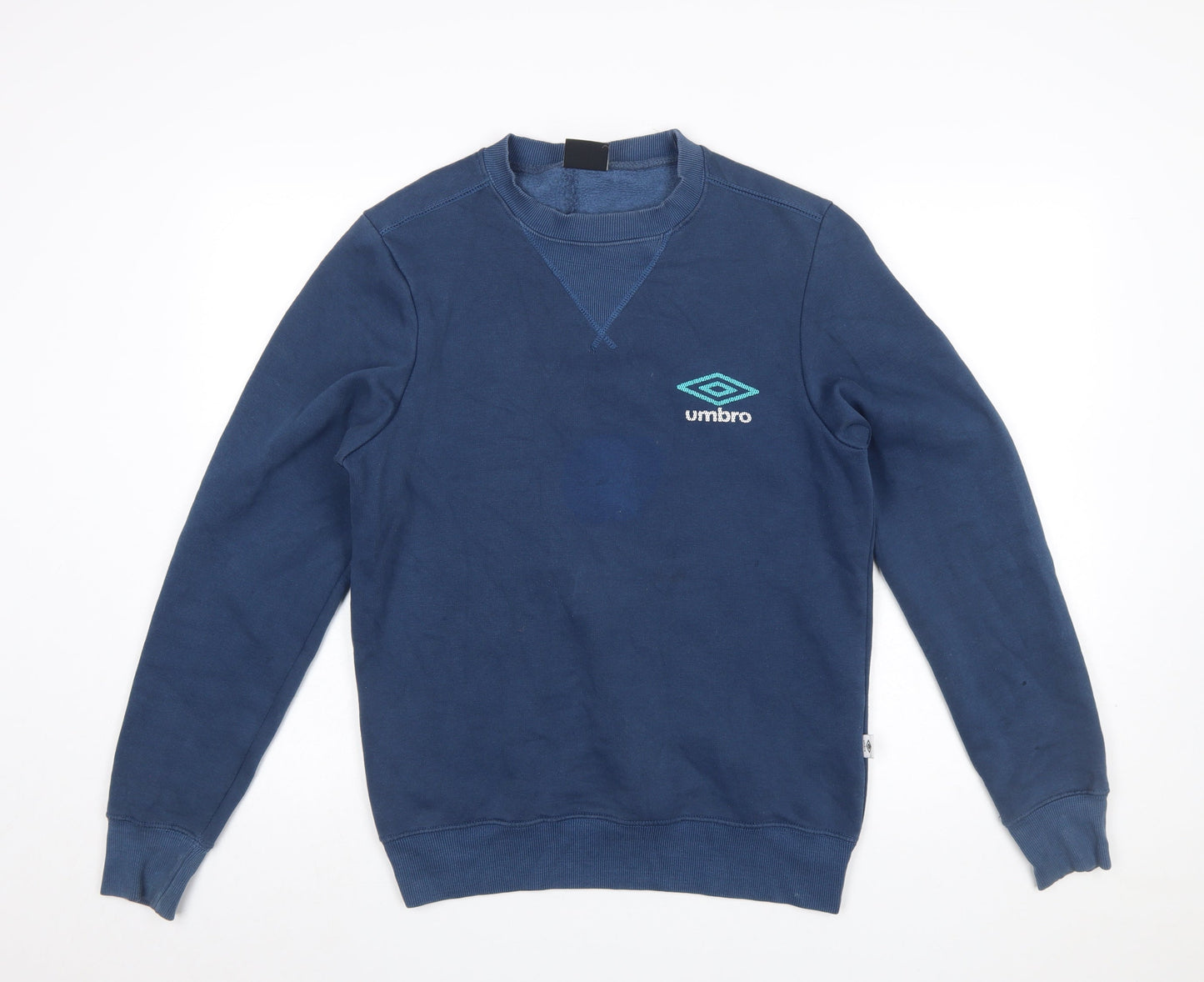 Umbro Men's Blue Small Regular Fit Pullover Sweatshirt