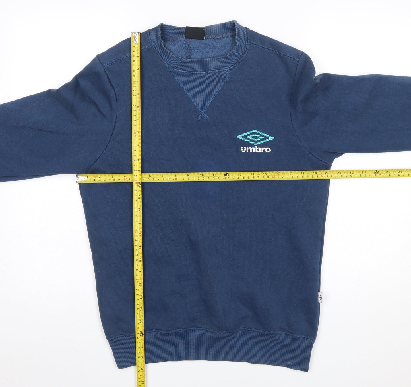 Umbro Men's Blue Small Regular Fit Pullover Sweatshirt